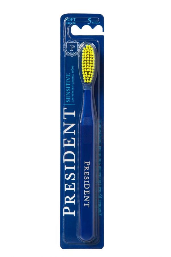 Президент зубная щетка сенситив мягкая 4902