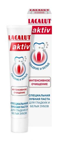 Лакалют зубная паста актив 30мл интенсив. очищение (DR.THEISS NATURWAREN GMBH)