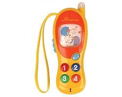 Мир детства игрушка музыкальная говорящий телефон 31000