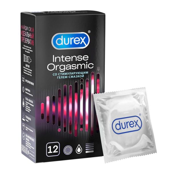 Презерватив durex №12 intense orgasmic