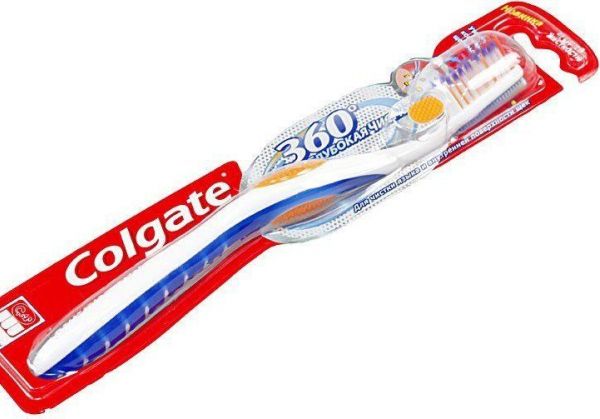 Колгейт зубная щетка 360 глубокая чистка мягкая