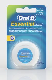 Орал би зубная нить essential floss 50м невощеная (ORAL-B LABORATORIES IRELAND LTD.)