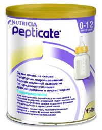 Пептикейт 450г смесь сух.д/энт.пит. гипоаллерг д/детей (NUTRICIA B.V.)