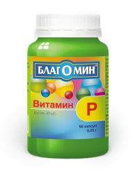 Благомин витамин p 30мг капс. №90 (ВИС ООО)